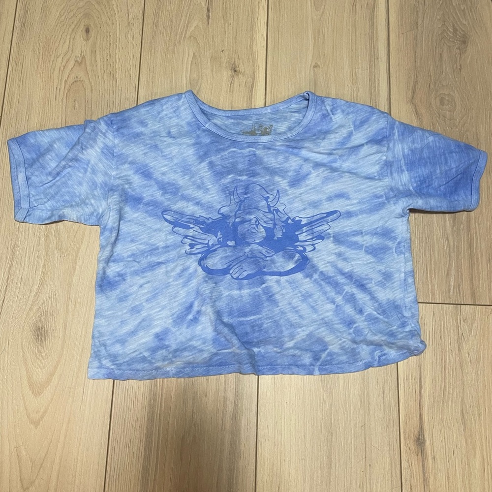 NEW Boys Lie Blue Crop Tee